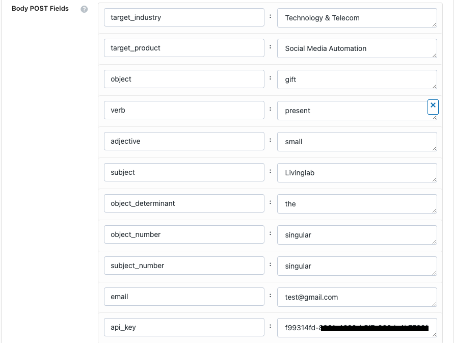 Dowell Sample Size Calculation API