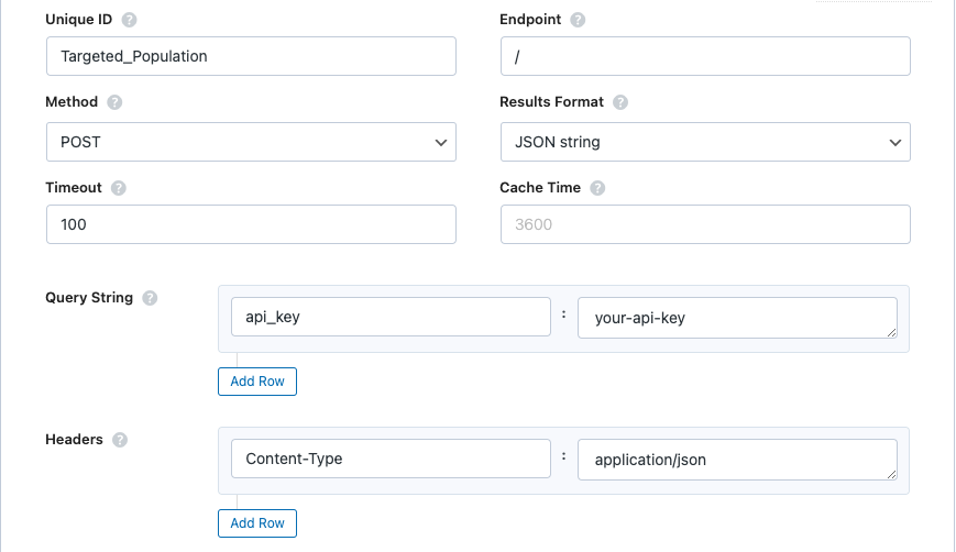 DoWell-Statistical-distributions-from-bigdata api endpoint and query params