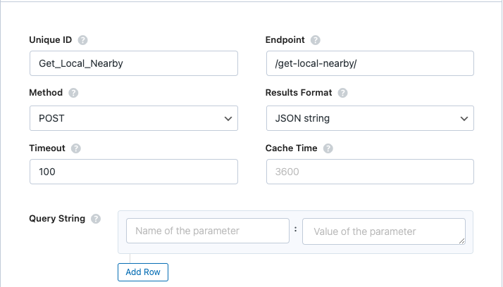 Dowell Living Lab Maps API