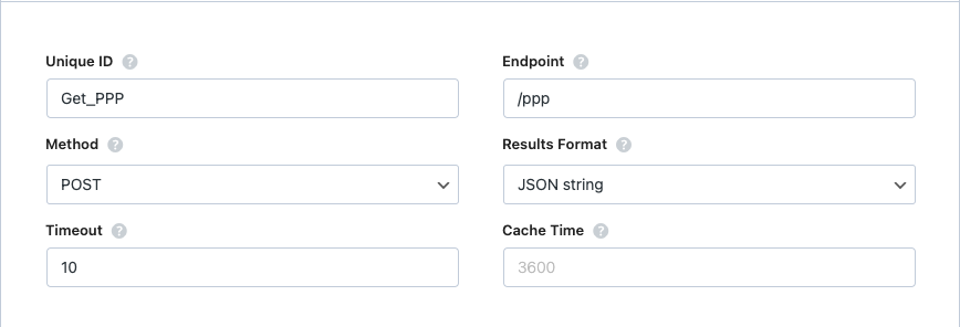 Dowell Purchase Price Parity API demonstrative scenerios 1