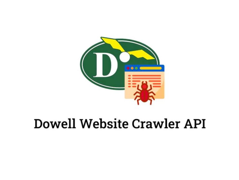 Dowell Website Crawler API